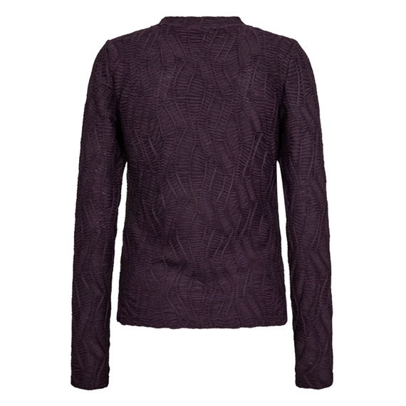 Copenhagen Muse CMJERI Bluse, Plum Perfect